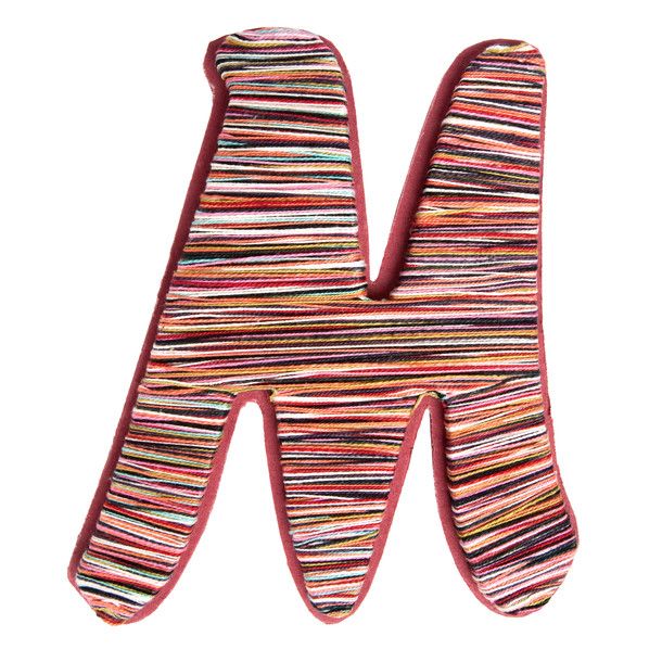 Yarn Wrapped Letter M