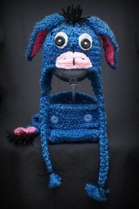 Crochet baby outfit.