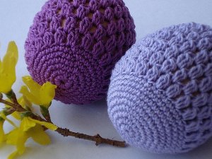Crochet Easter eggs