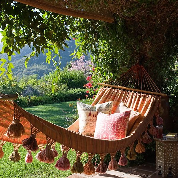 A boho take on the beloved hammock. #budhagirl #contest #pinittowinit