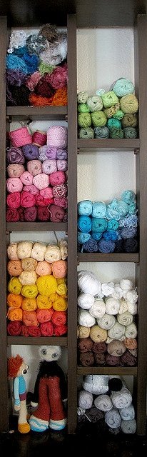 organizing yarn