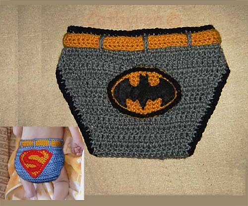 Diaper/Soaker Cover for your little Super Hero!