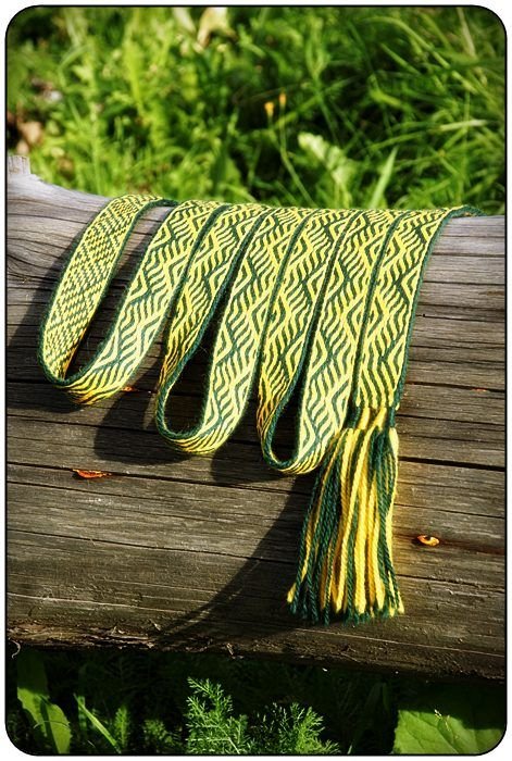 Tablet woven belt by WonderfulSun.deviantart.com on @deviantART