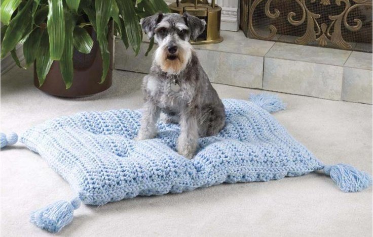 Pet Pillow Crochet